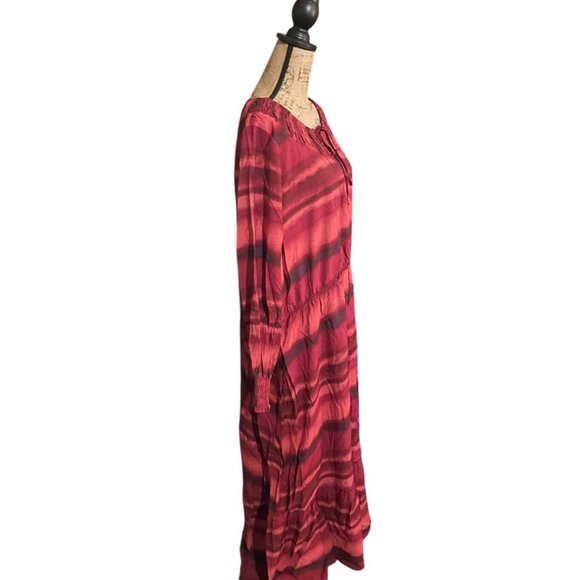 Terra & Sky Peasant Maxi Dress - Picture 5 of 8